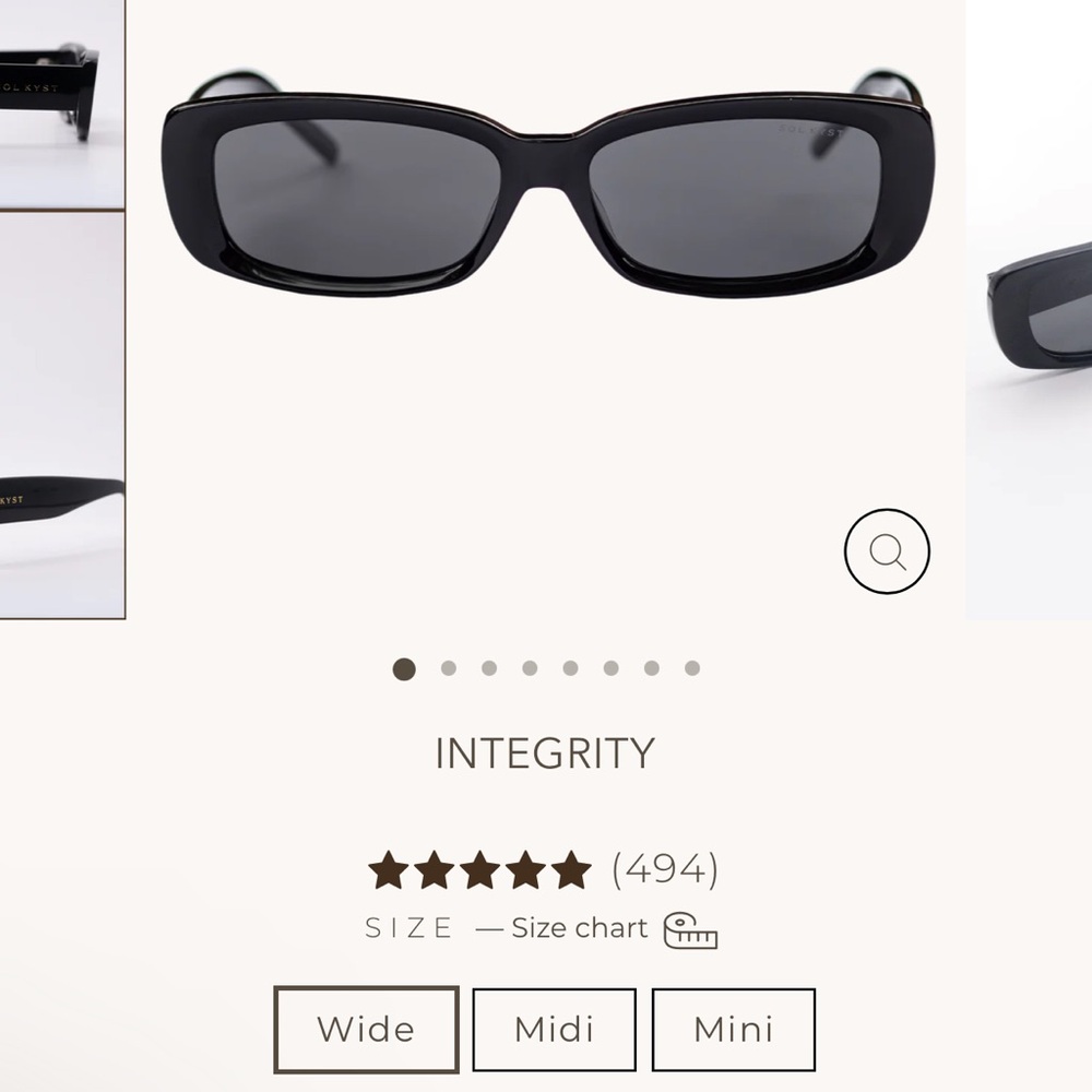 Sol Kyst INTEGRITY wide sunglasses